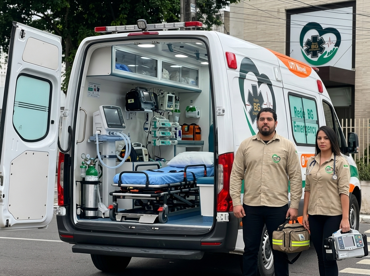 Remoção UTI Móvel Rede BG Assistance